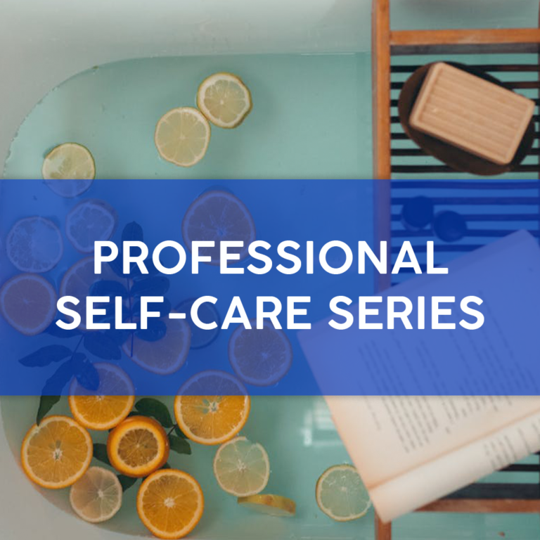 Professional Self-Care Series Logo